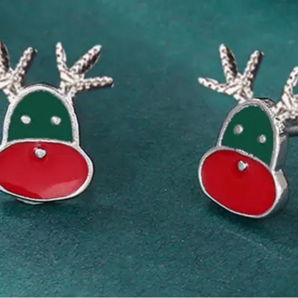 NWT RUDOLF STUD EARRINGS #2 - Picture 2 of 3